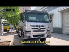 Sinotruk Howo Oil Tank Truck 6X4 400HP LHD Diesel Fuel Oil Tank Truck Harga bagus