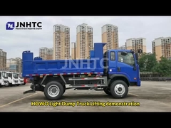 Howo Light Dump Truck Mining 6 Wheeler 5-8 Ton Cargo Express Pengangkutan Truk Harga