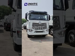 Warna Opsional 8x4 Tangki Bahan Bakar Truk tahan cuaca Dengan Struktur Kerangka Baja