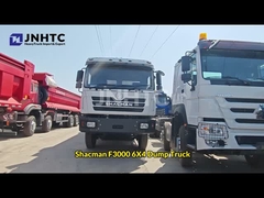 Paling populer Shacman 6x4 10 Wheeler F3000 Tipper Dump Truck untuk Transportasi Konstruksi