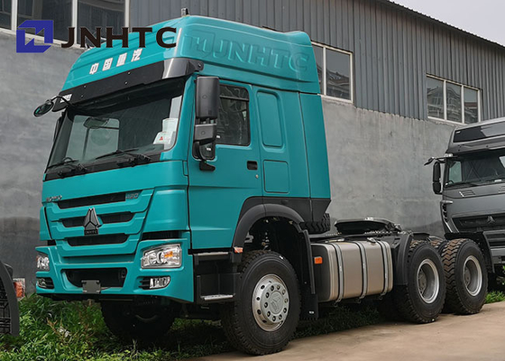 Sinotruk HOWO Green Tipper Truck 6X4 420HP Jenis Bahan Bakar Diesel