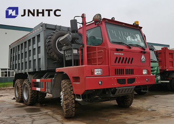 Sinotruck Howo 6x4 Truk Dump Pertambangan Bawah Tanah 30 kubik 70 ton