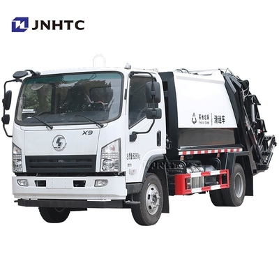 Shacman X9 Truk Pengkompresan Sampah 4X2 160hp 12CBM Truk Sampah Dijual