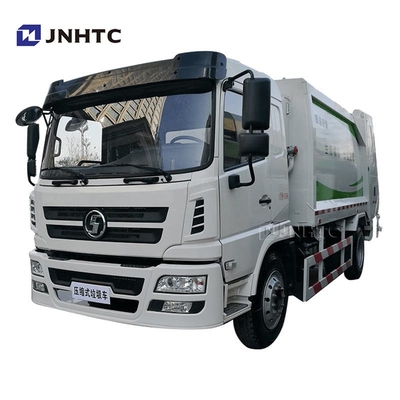 Shacman Sampah Truk kompak X6 4X2 6 Roda Kompaktor Sampah Bin Truk Produk yang baik