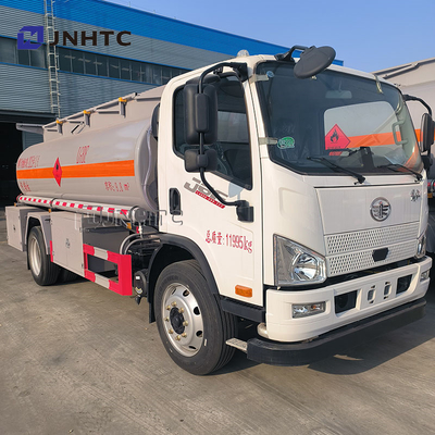 FAW 5000 Liter Lampu Pengangkut Minyak Diesel Kapasitas Tangki Bahan Bakar Tanker Truk Dijual