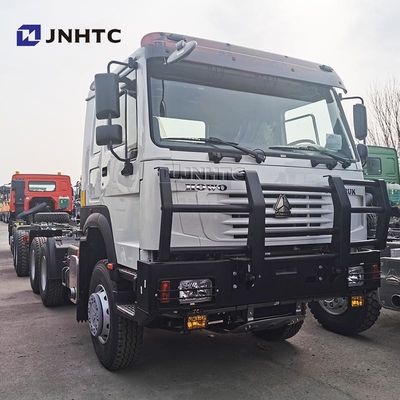 Baru HOWO Prime Mover Truck Euro 2 300-400HP 6x6 Full Wheel Drive Traktor Traktor