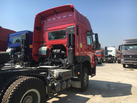 371hp HW79 Kabin Sinotruk Howo7 Traktor Prime Mover Truck Dengan 2 Sleepers