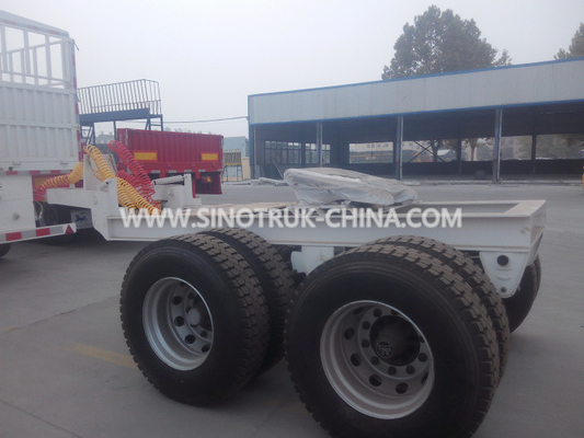 Fleksibel 2 Alxes Truck Dolly Trailer Untuk Menghubungkan Dua Unit Trailer Semi