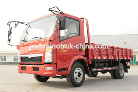 Truk Komersial Tugas Ringan 4x2 Howo Cargo Kapasitas 5 - 10T Pemindahan 4.257 L