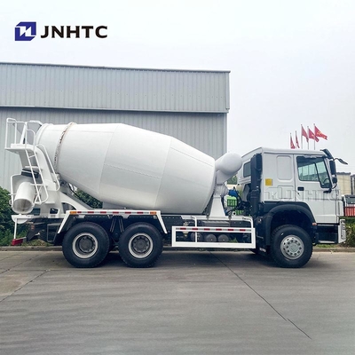 HOWO Truk Beton 6X4 Truk Traktor Pompa Beton Campuran Baru Dengan 12 Roda Truk Beton