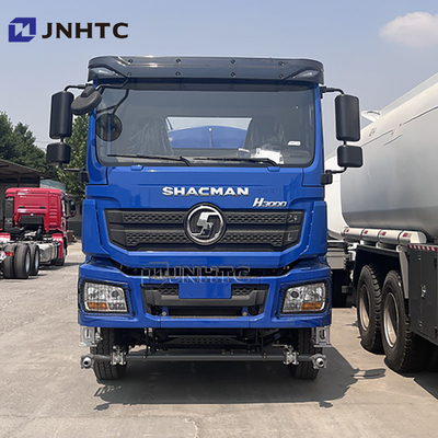 Dukungan kustomisasi Biru Shacman H3000 20m3 Air Sprinkler Truk Tangki Air Untuk pemeliharaan jalan
