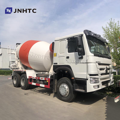 SINOTRUK HOWO Truk Campuran Beton 10m3 Kapasitas Cement Campuran Truk Dipasang Truk Campuran Beton Untuk Dijual