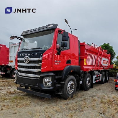 GENHOO 8x4 390HP Fracturing Sand Tanker Truck GENHOO Chassis Untuk Dibeli
