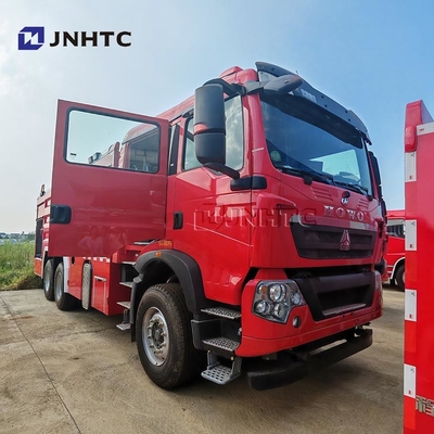 HOWO Truk pemadam kebakaran 6X4 480hp 5000L Tanker busa air Pemadam kebakaran Truk Mini Truk pemadam kebakaran