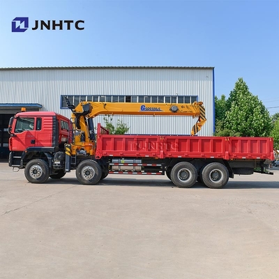 Howo TX Cargo Truck Crane 8x4 12ton sampai 20 ton