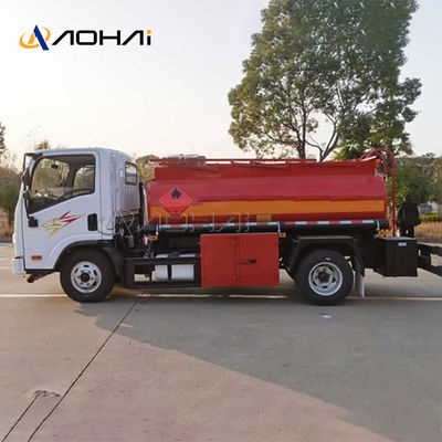 FAW 4X2 5000 Liters Capacity Fuel Tank Truck for Oil Storage