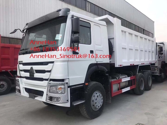 Warna Putih Sinotruk Howo7 Heavy Duty Dump Truck, 10 Wheeler 20 Ton 6x4 Tipper Truck