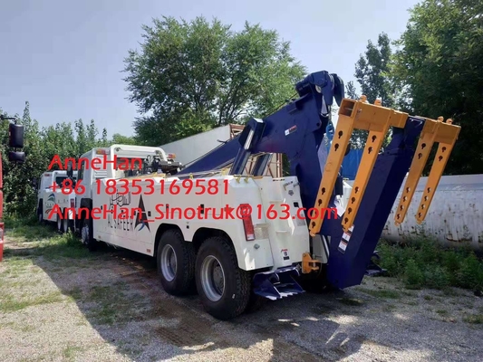 360 Derajat Rotasi Derek Wrecker Tow Truk Kargo Berat Untuk Tow Mobil Rusak