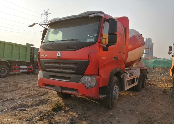 HOWO Truk Mixer Semen Tugas Berat 10 Roda Euro IV Standard CCC / ISO