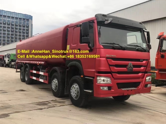 Truk Air Sinotruk 25-35CBM 8X4 Untuk Pengangkutan Air di Sinotruk Howo