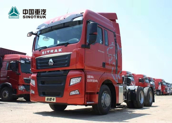 SINOTRUK Teknologi Model Manusia Baru Euro 3 430hp 6x4 Tractor Truck