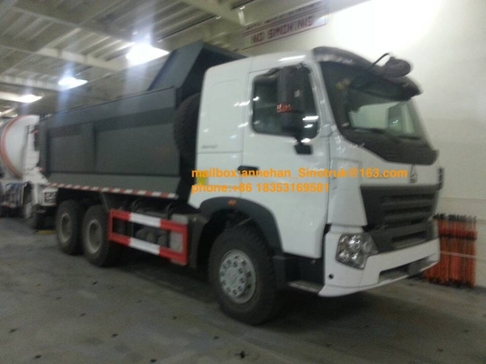 A7 Sinotruk 6x4 U Tipe 20m3 Pasir Tipper Truk 40-50t Beban Capaicty Lhd 10 Ban