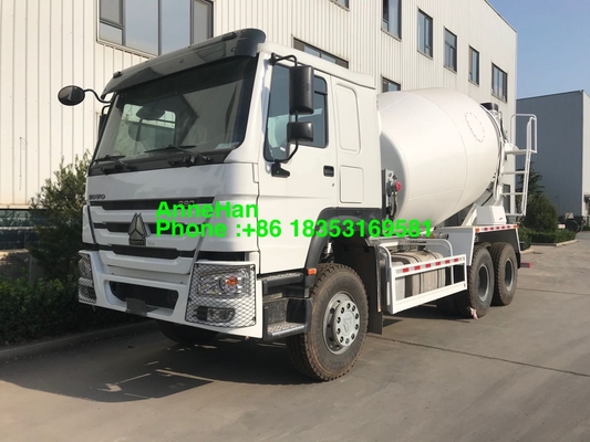 16 Ton 8M3 10M3 Mixer Tank Truck Untuk Lokasi Konstruksi