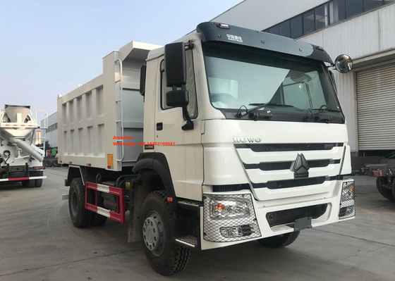 Sinotruk Howo 7 4x2 Dump Truck Dengan 15M3 Dump Container RHD LHD