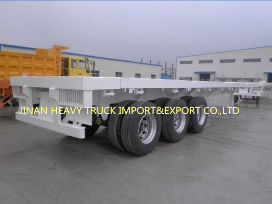 12m Custom Heavy Duty Semi Trailer Container Flatbed Car Carrier