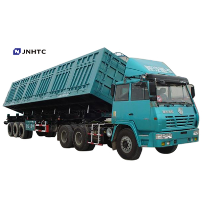 Side Lifting Heavy Duty Semi Trailer Van Cargo Box Trailer 3 Gandar