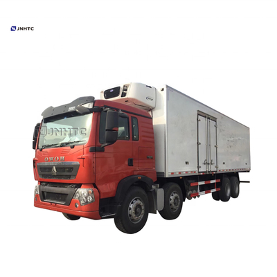 Sinotruk HOWO 45cbm Freezer Pendinginan 8x4 Pendinginan Truk 20 Ton Pendinginan Truk Berat