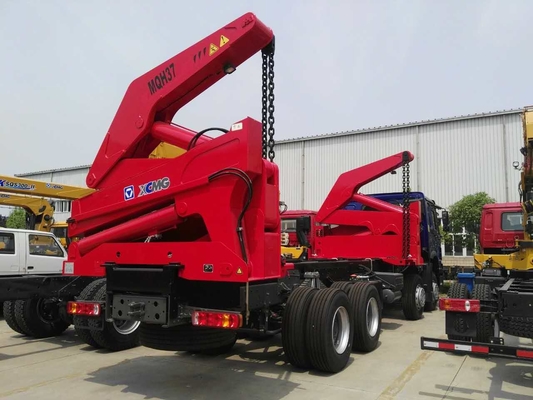 Sinotruk Howo 8x4 Truck Mounted Crane Dengan Xcmg 37t Side Lift Crane Mqh37a