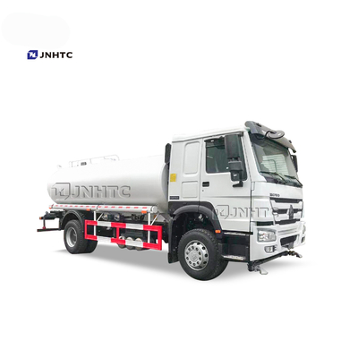 HOWO 4X2 6 Roda Truk Tangki Air Limbah Euro2 Euro4 12000 Liter 8cbm 12cbm