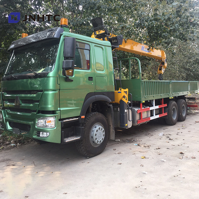 10 Roda 371hp 10 Ton Truk Derek Lengan Lurus Sinotruk HOWO 6x4