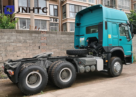 Sinotruk HOWO Green Tipper Truck 6X4 420HP Jenis Bahan Bakar Diesel