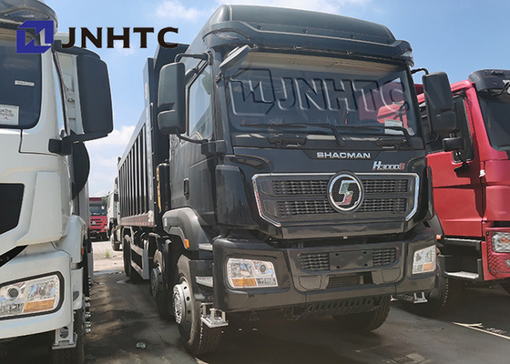 Pengangkutan Pasir 30 Ton Tipper Truck Shacman H3000 8x4 12 Wheeler