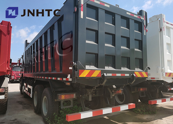 Pengangkutan Pasir 30 Ton Tipper Truck Shacman H3000 8x4 12 Wheeler