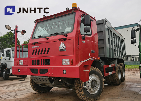 Sinotruck Howo 6x4 Truk Dump Pertambangan Bawah Tanah 30 kubik 70 ton