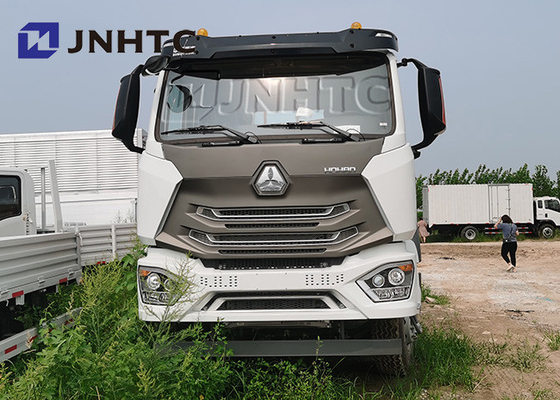 Sinotruk 8x4 Hohan Flat Back Trucks 31tons Lhd Dengan Lifting Axle