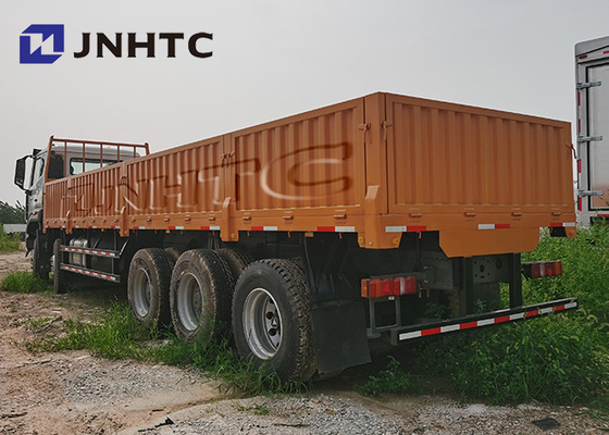 Sinotruk 8x4 Hohan Flat Back Trucks 31tons Lhd Dengan Lifting Axle