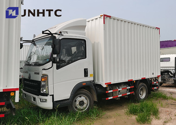 Bahan Bakar Diesel 4x2 5ton Truk Kargo Van Ringan Sinotruk Howo