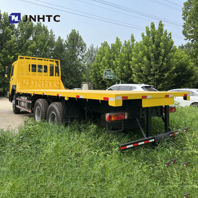 Heavy Duty 25 Ton Flatbed Lorry Truck Sinotruck HOWO 6x4