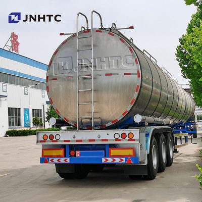 3 Gandar Tangki Minyak Air Bensin Mentah Semi Trailer 45000L 50000Liter