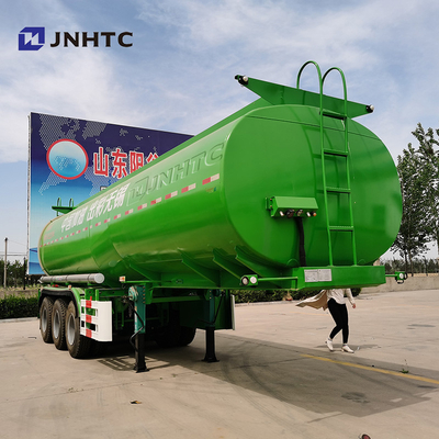 Truk Air Trailer Semi Tugas Berat 60T Trailer Tanker Bahan Bakar Minyak