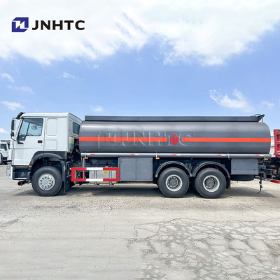HOWO 371 HP 20000 Liter Truk Tangki Bahan Bakar Berat 6X4 Truk Tangki Minyak