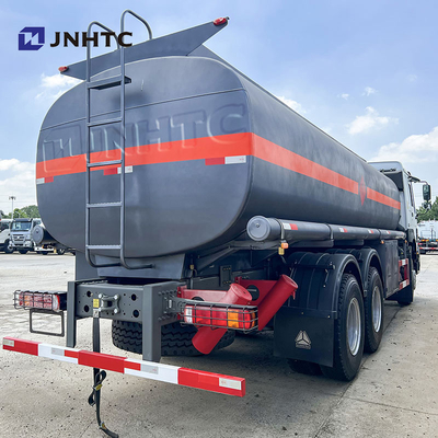 HOWO 371 HP 20000 Liter Truk Tangki Bahan Bakar Berat 6X4 Truk Tangki Minyak