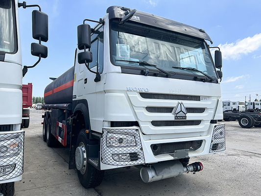 HOWO 371 HP 20000 Liter Truk Tangki Bahan Bakar Berat 6X4 Truk Tangki Minyak