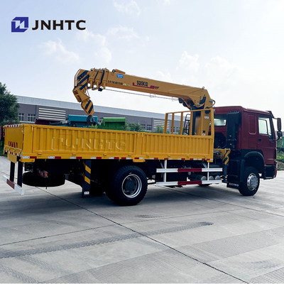 Sinotruk HOWO 4x2 300hp Truk Crane Transmisi manual