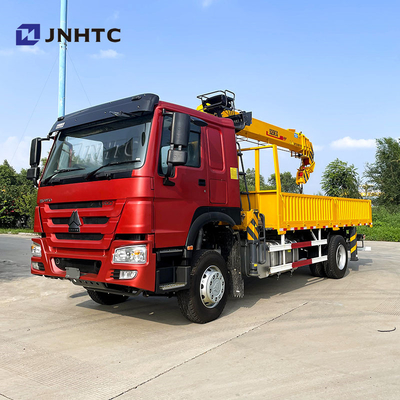 Sinotruk HOWO 4x2 300hp Truk Crane Transmisi manual