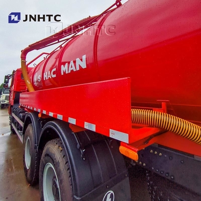 Shacman F3000 Suction Tanker Truk 6x4 340HP limbah kotoran